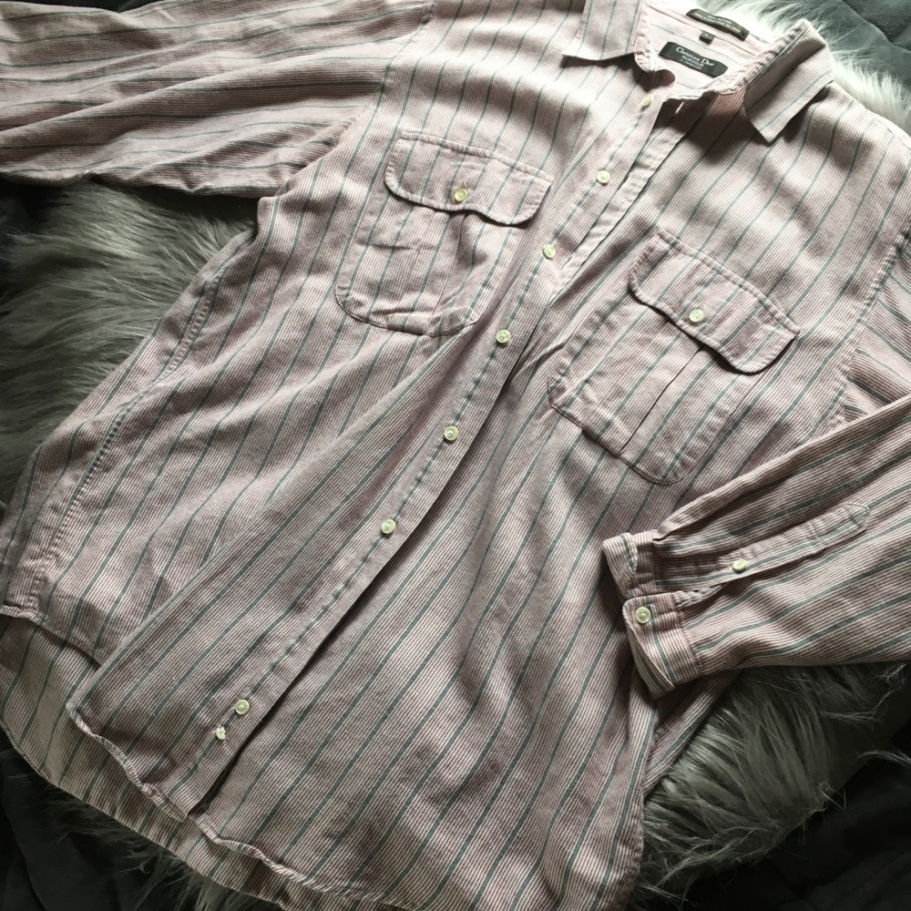 Oversized Christian Dior large button up